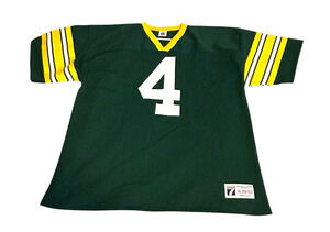 Vtg Green Bay Packers Football Jersey Logo 7 Mens XL Made In USA NFL #4 READ